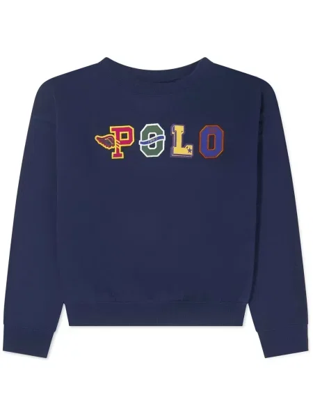 Bluza dziecięca Polo Ralph Lauren niebieska