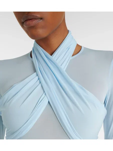 Body Wardrobe.nyc drapat albastru