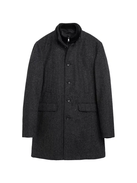 Next Palton de primăvară-toamnă / metalic gri