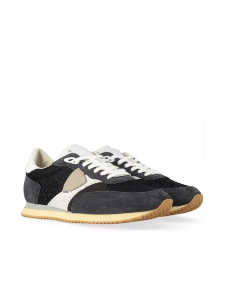 Sneakersy Philippe Model z paskiem czarne