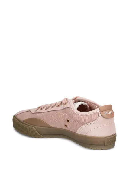Sneakersy Lacoste zamszowe różowe