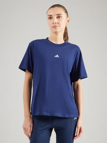 ADIDAS SPORTSWEAR Funkcionalna majica temno modra