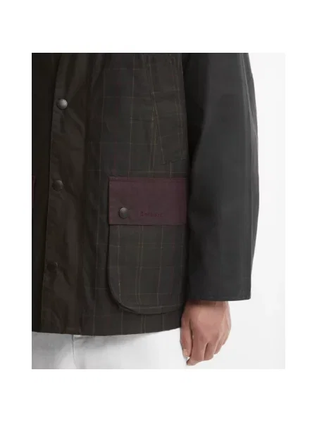 Woskowana kurtka Barbour zielona