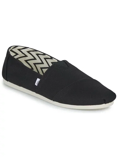 TOMS Espadrile ALPARGATA' crna