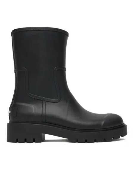 Гумени ботуши Calvin Klein MID RAINBOOT RUBBER черно