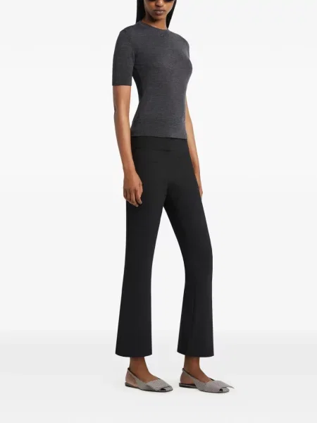 Tricou Courreges scurt gri