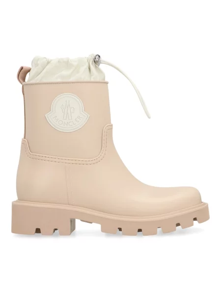 Botki Moncler beżowe