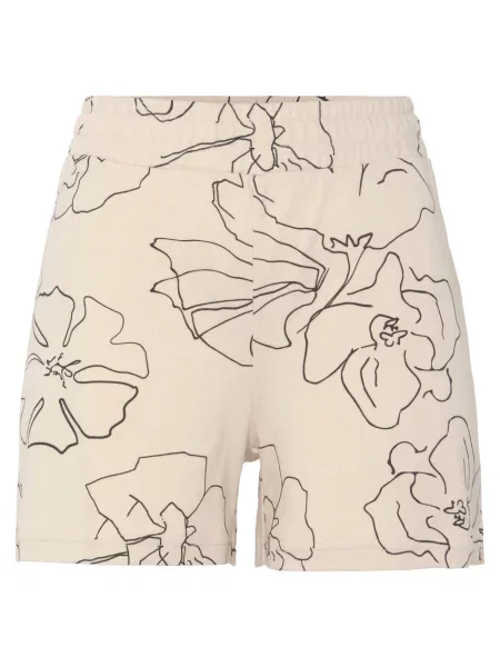 LASCANA Pantaloni de pijama crem negru