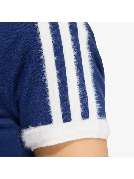 Pletené tričko Adidas Originals biela