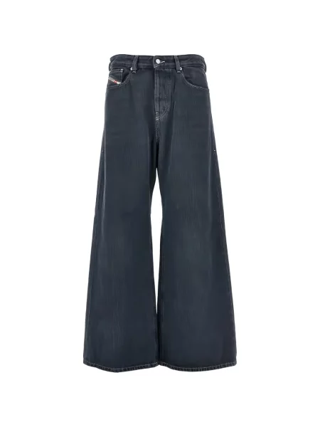Blugi cu picior larg Diesel negru
