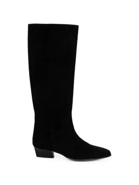 Cizme Gant din piele de căprioară negru