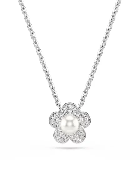 Swarovski Nyaklánc és fülbevaló szett Ezüst fehér