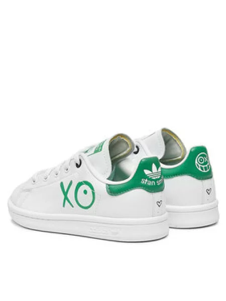Poltopánky Adidas biela