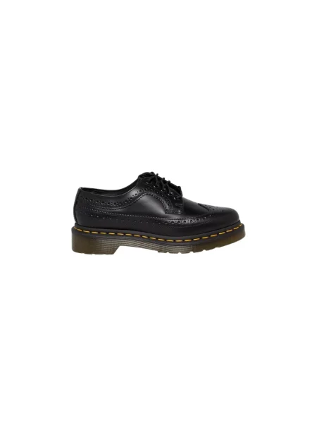 Brogsy Dr. Martens skórzany czarny