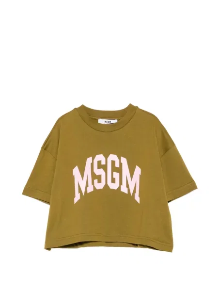 Koszulka dziecięca Msgm zielona