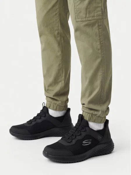 Tenisice Skechers CEO-Slipins: Bounder Brisk BBK crna