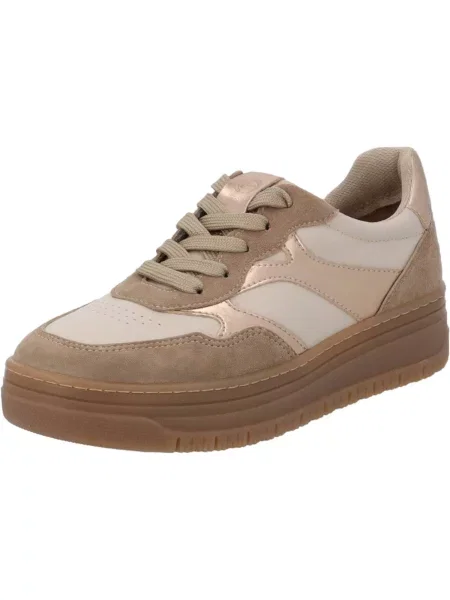 Sneakerși Tamaris cu strasuri gri
