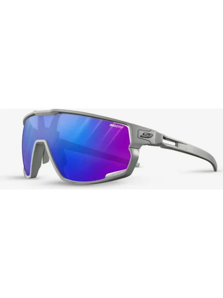 Okulary Julbo Rush REACTIV High Contrast niebieski zielony soczewka fotochemiczna szary