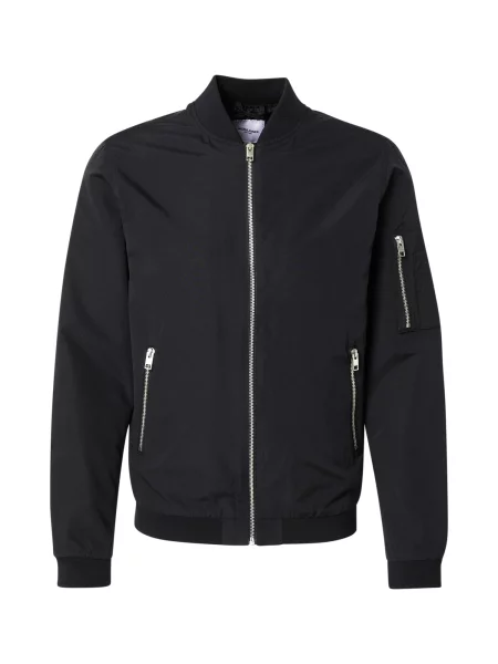 JACK & JONES Φθινοπωρινό και ανοιξιάτικο μπουφάν JJERush' μαύρο