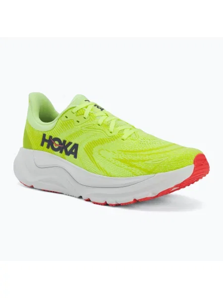 Мъжки обувки за бягане HOKA Arahi 8 Wide neon yuzu/neon flame жълто