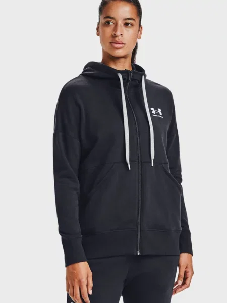 Флісова спортивна кофта Under Armour чорна