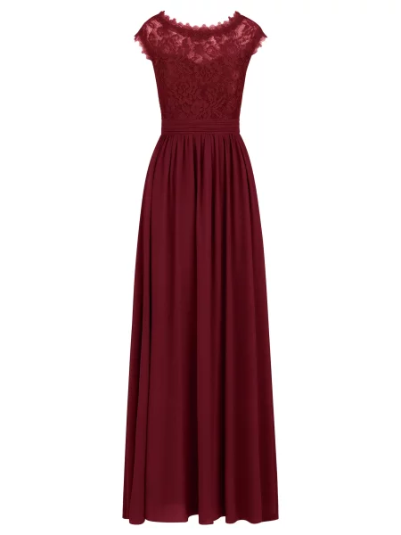 Kraimod Rochie de seară bordeaux roșu