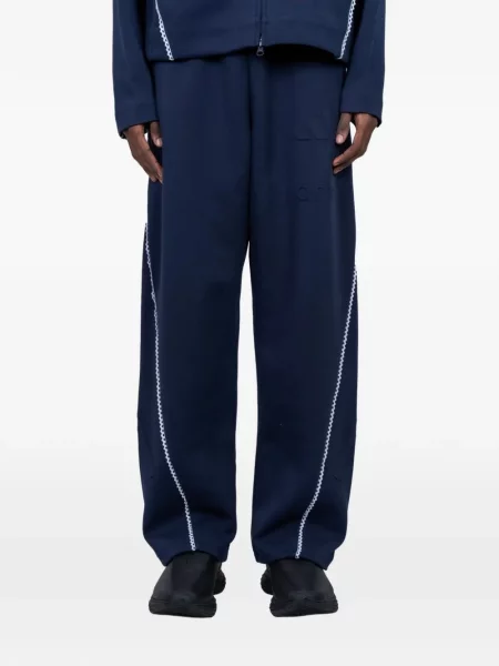 Geantă Adidas cu dungi cu imagine maro