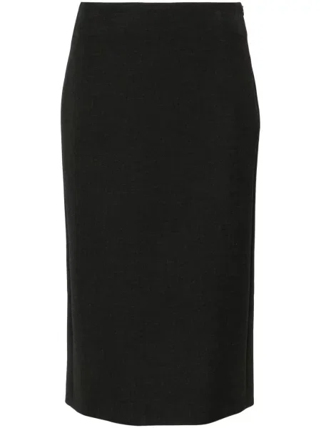 Fustă midi Peserico până la genunchi gri