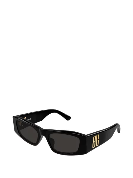 Правоъгълни слънчеви очила Balenciaga Eyewear черно