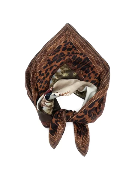 Šál Ralph Lauren Collection hnedá