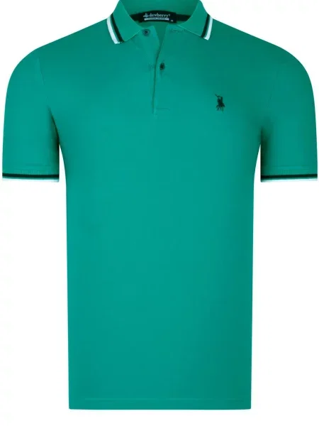 Tricou polo Dewberry verde