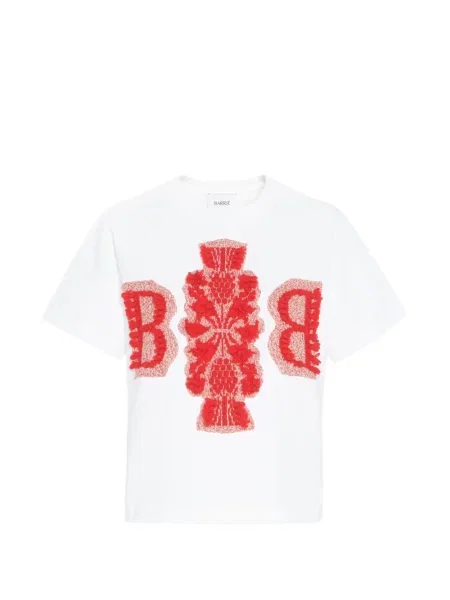 Tricou Barrie cu autograf alb