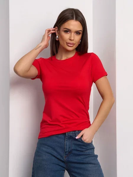 Футболка Issa Plus красная