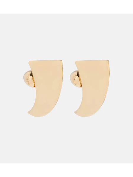 Cercei Alaïa cu autograf auriu