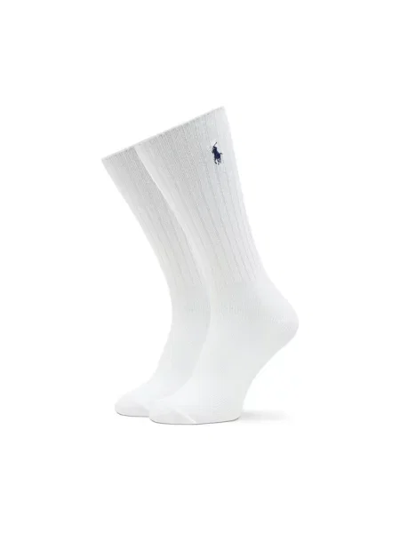 Skarpety długie Polo Ralph Lauren białe