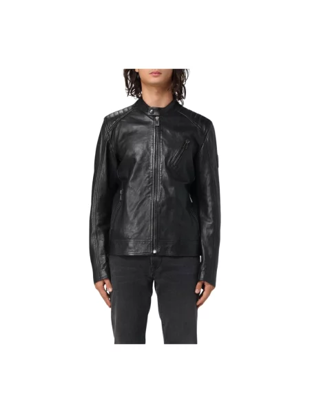 Kurtka skórzana Belstaff czarna