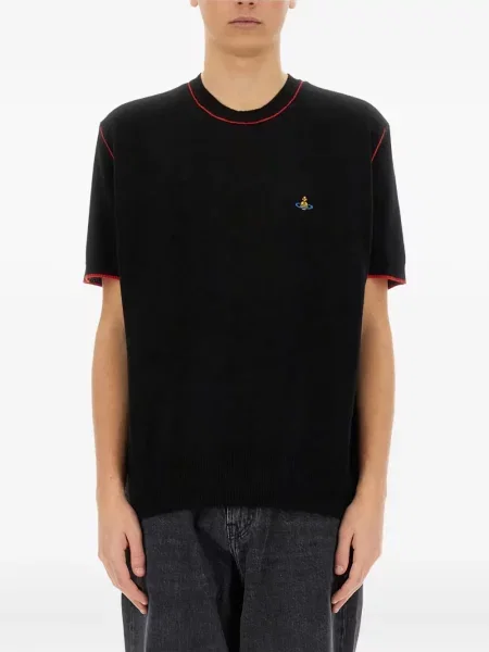 Tricou Vivienne Westwood scurt negru