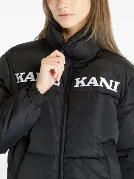 Geacă Karl Kani cu imagine negru