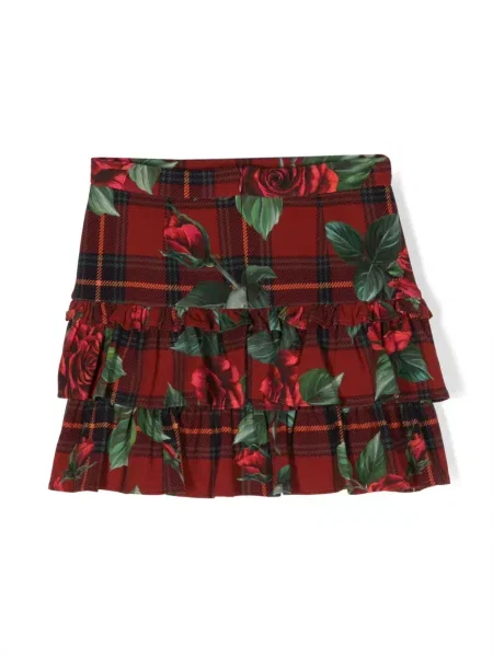 Dětské sukně Dolce & Gabbana červené