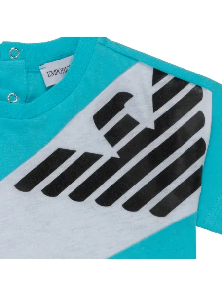 Tricou copii Emporio Armani albastru