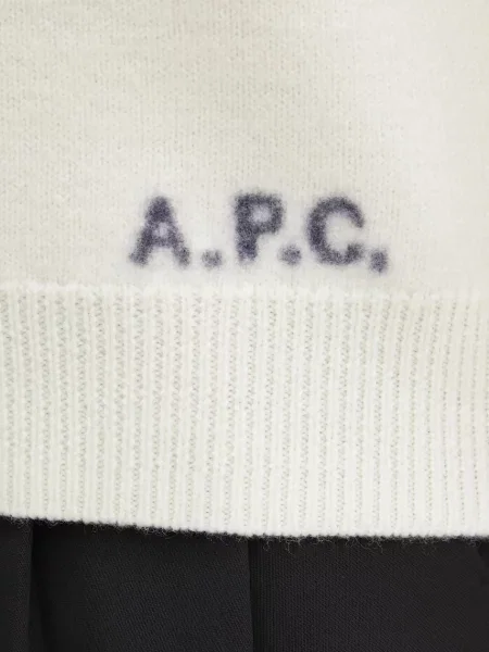 A.P.C. gyapjú pulóver pull esther bézs