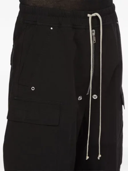 Pantaloni cargo Rick Owens Drkshdw cu cordon negru