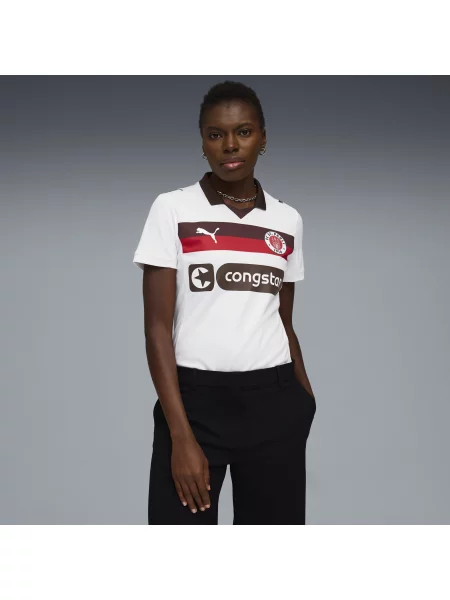 Koszulka wyjazdowa FC St. Pauli biała