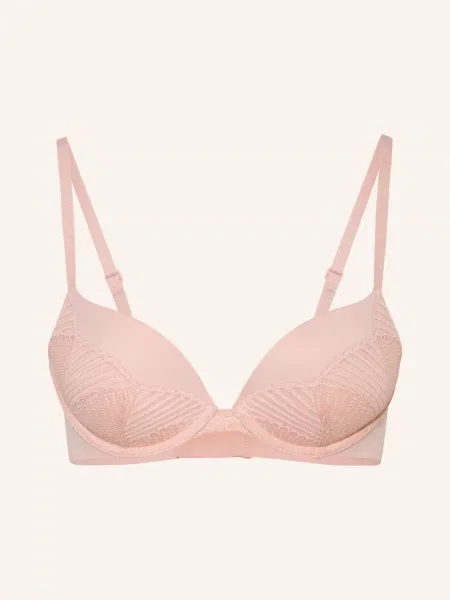 Calvin Klein Push-Up Podprsenka Perfectly Fit Lace růžová