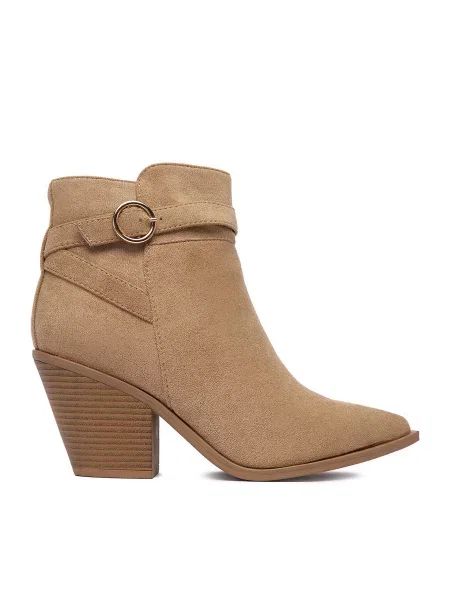Ботильоны Deezee бежевые