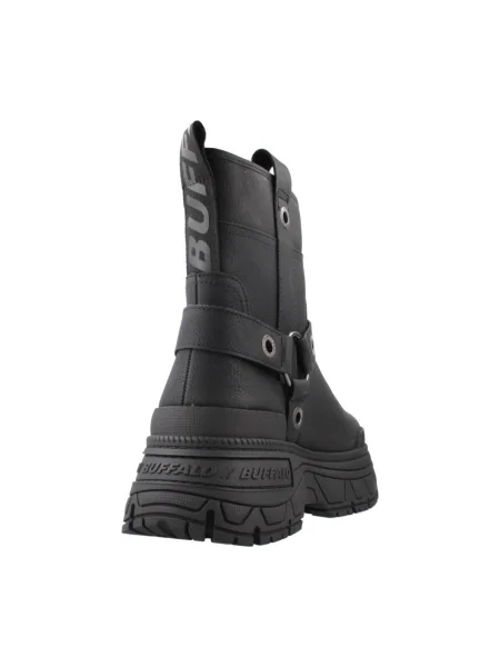 Pantofi Buffalo biker negru