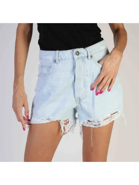 Szorty jeansowe Richmond czarne