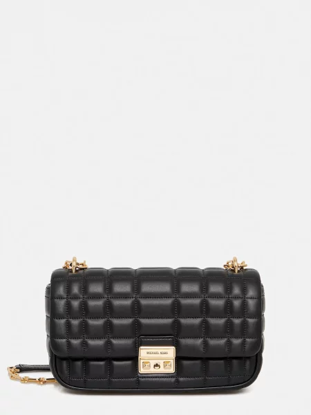 MICHAEL Michael Kors geantă de piele TRIBECA negru