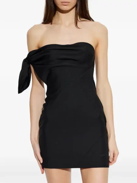 Rochie Givenchy cu funde drapată negru