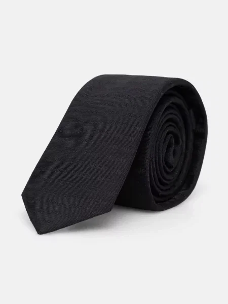 Svilena kravata HUGO črna